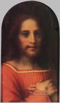 Andrea del Sarto Painting - Cristo Redentor manierismo renacentista Andrea del Sarto